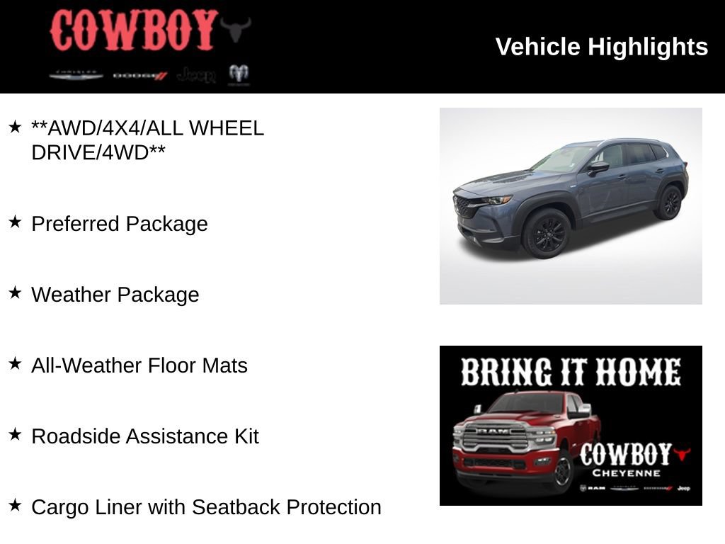 Used 2025 MAZDA CX-50 2.5 Hybrid w/ Weather Package AWD/4WD image 2