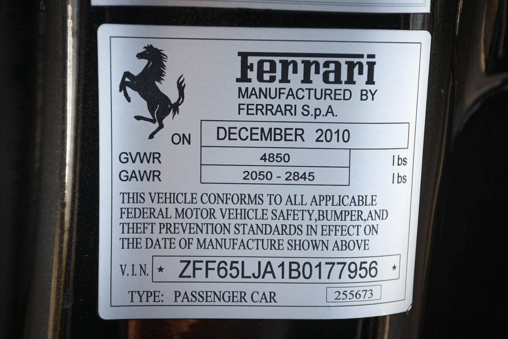 Used 2011 Ferrari California RWD image 52
