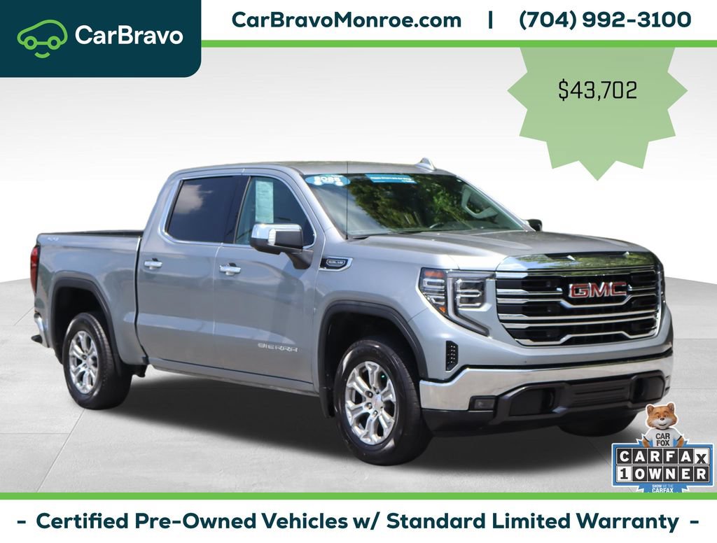 Certified 2025 GMC Sierra 1500 SLT AWD/4WD image 8