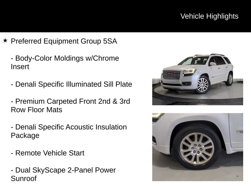 Used 2016 GMC Acadia Denali AWD/4WD image 13