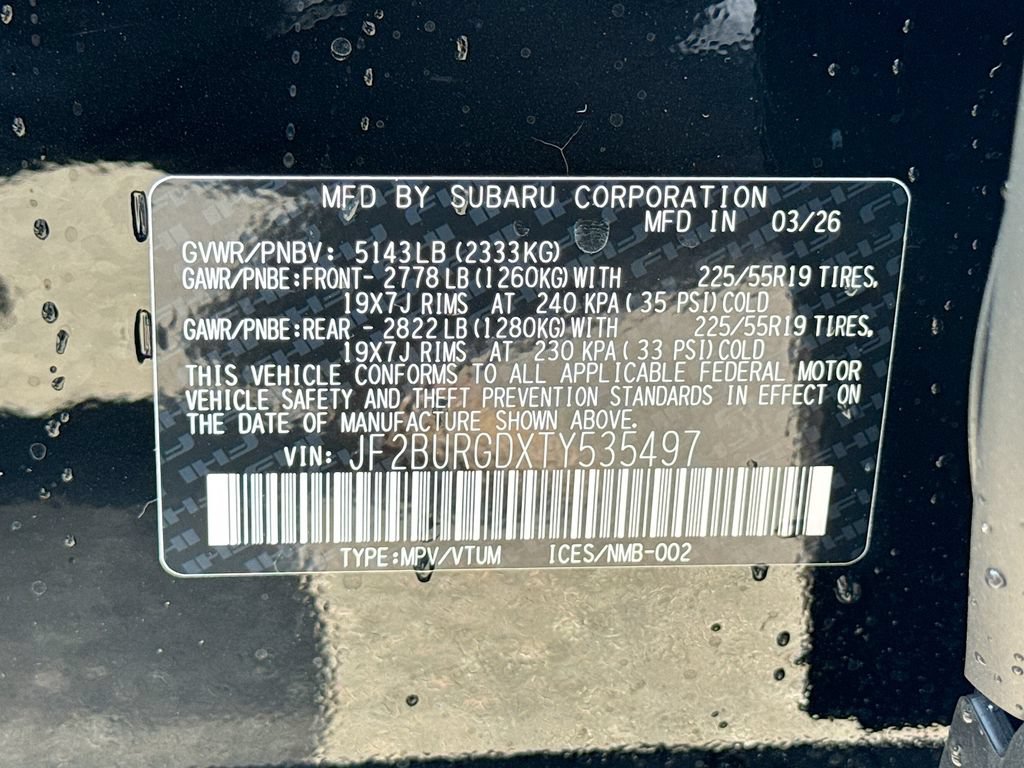 New 2026 Subaru Outback Limited XT AWD/4WD image 30
