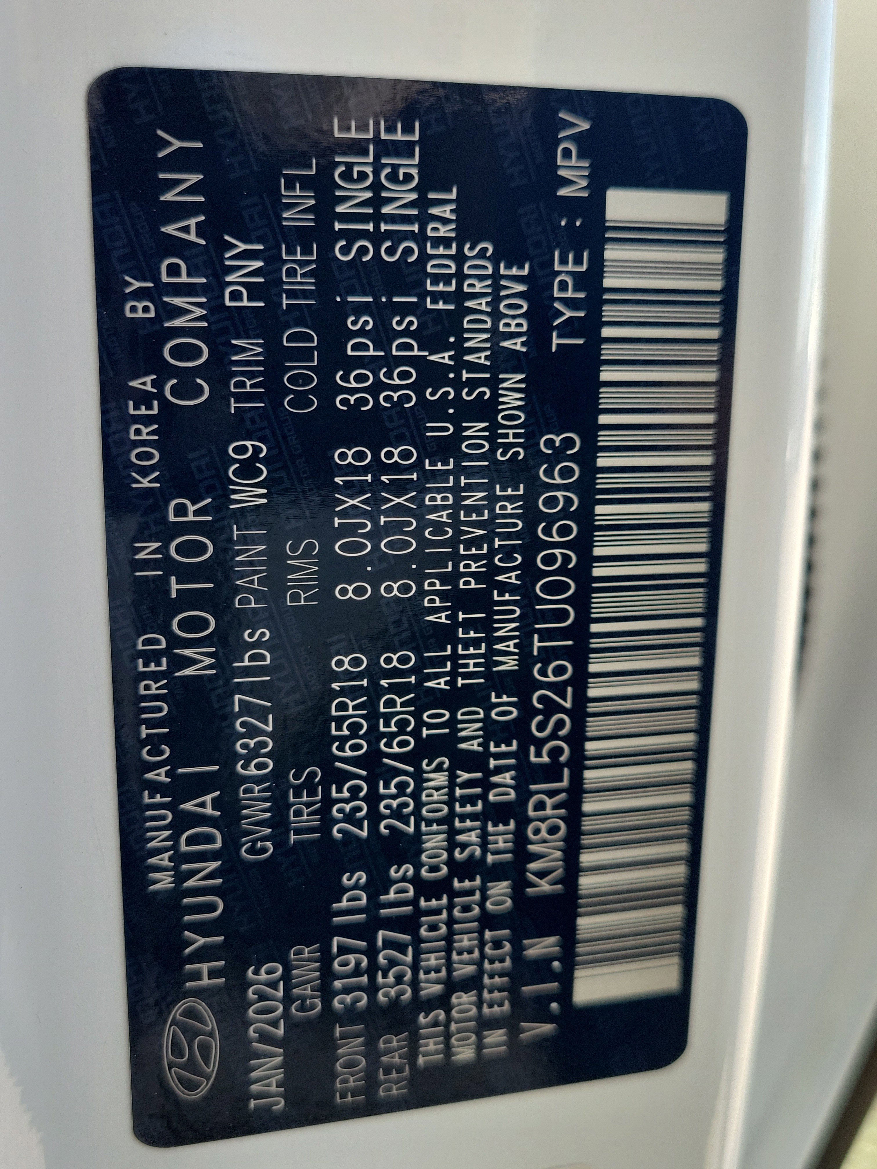 New 2026 Hyundai Palisade SEL image 36