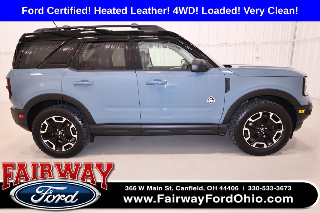 Certified 2021 Ford Bronco Sport Outer Banks