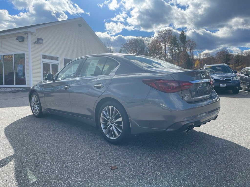 Used 2022 INFINITI Q50 Luxe w/ Cargo Package image 3