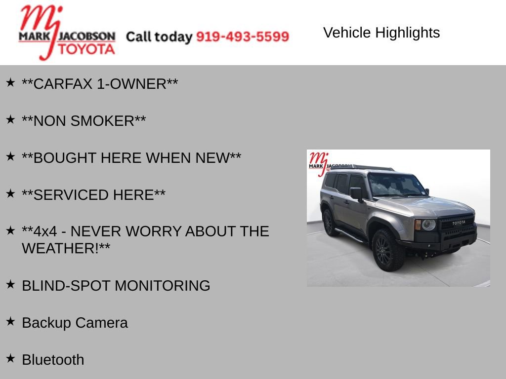 Used 2025 Toyota Land Cruiser 1958 image 6