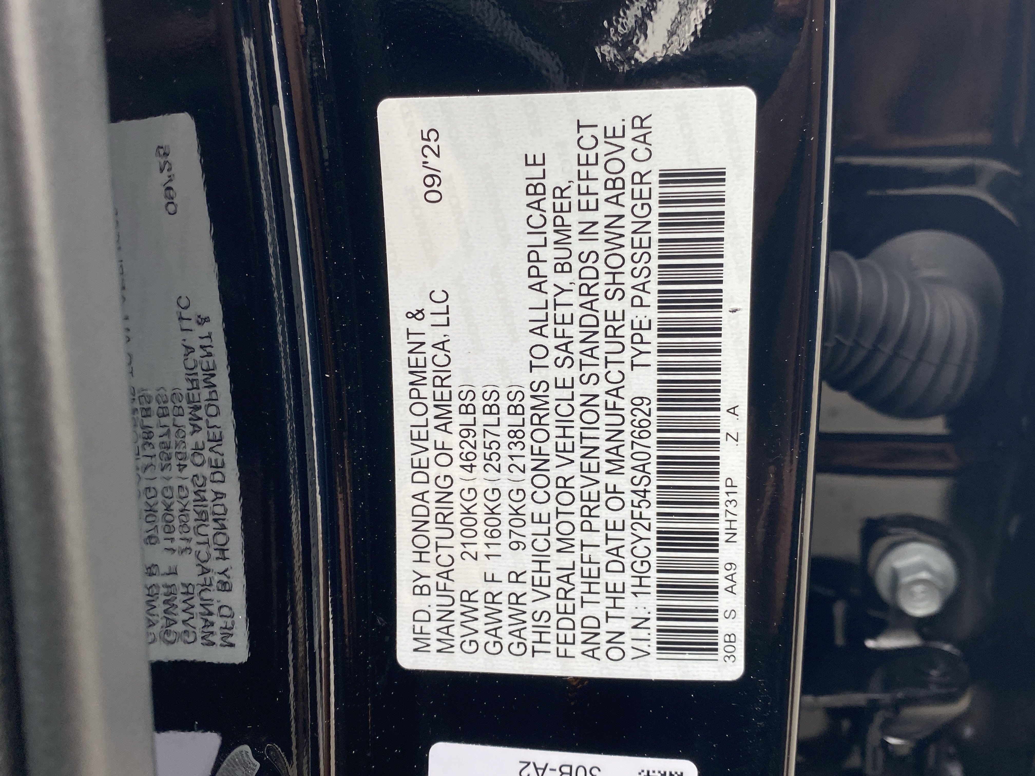 Certified 2025 Honda Accord Sport image 30