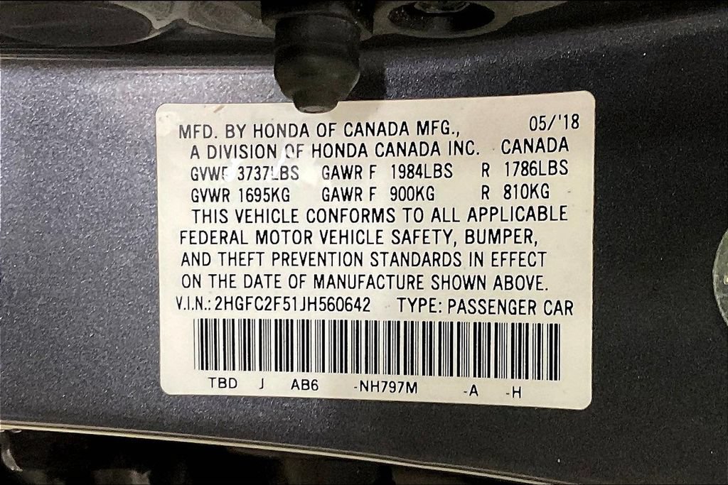 Used 2018 Honda Civic LX image 33