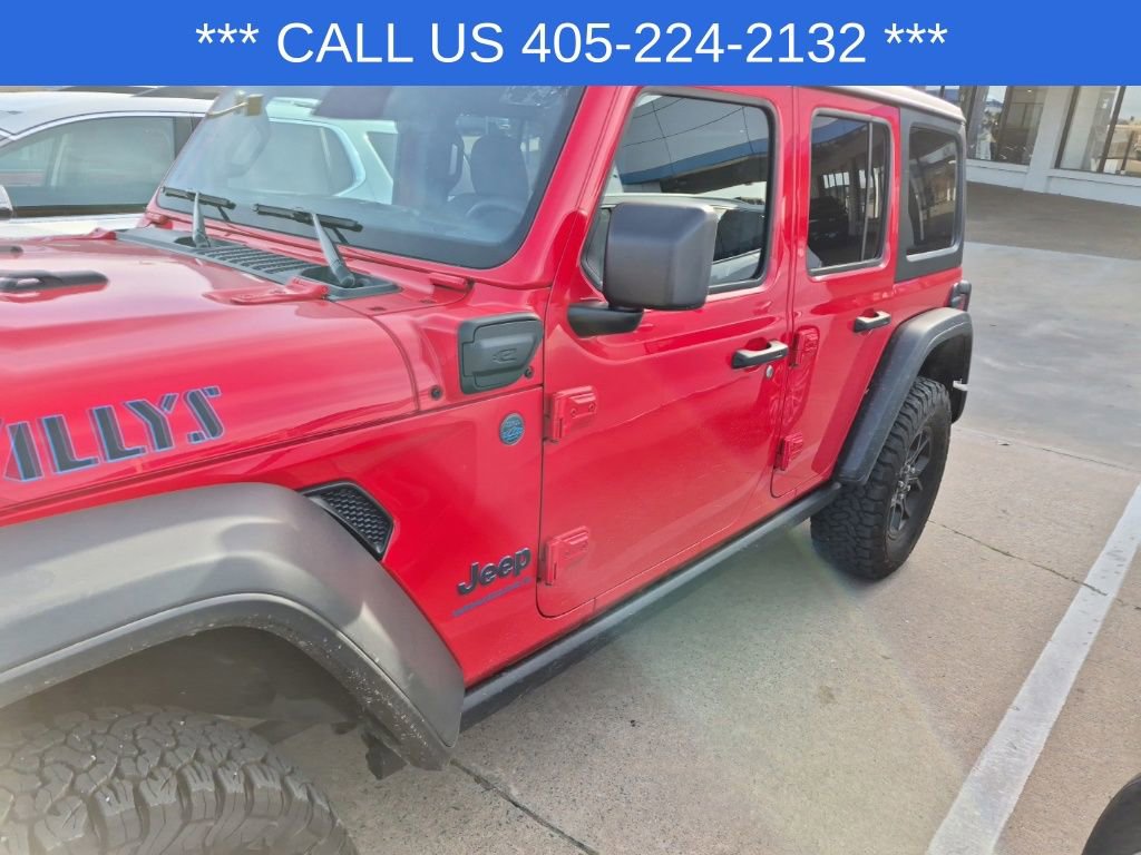 Used 2025 Jeep Wrangler Willys 4xe image 3