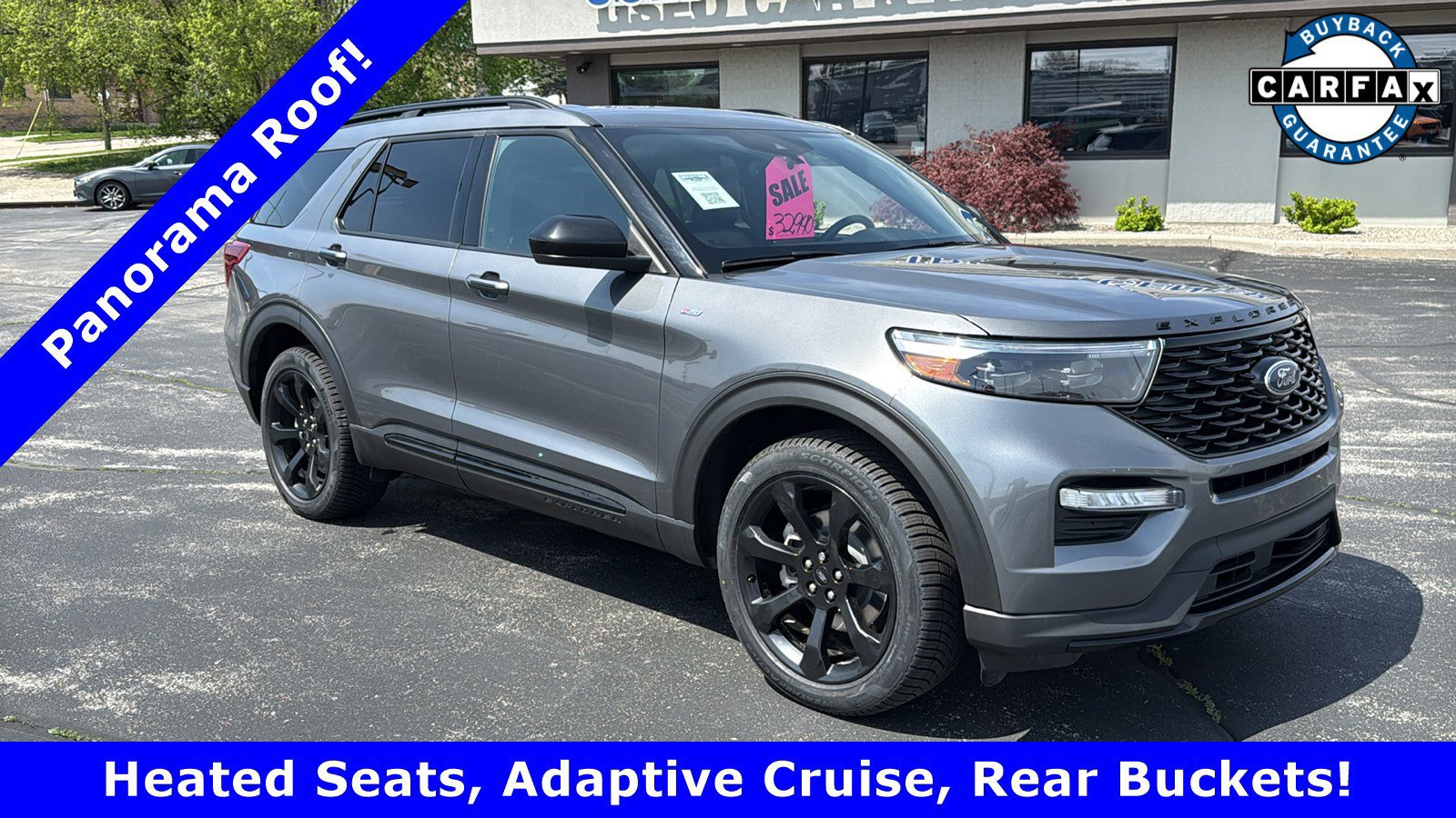 Used 2023 Ford Explorer ST-Line w/ Class IV Trailer Tow Package AWD/4WD video 1