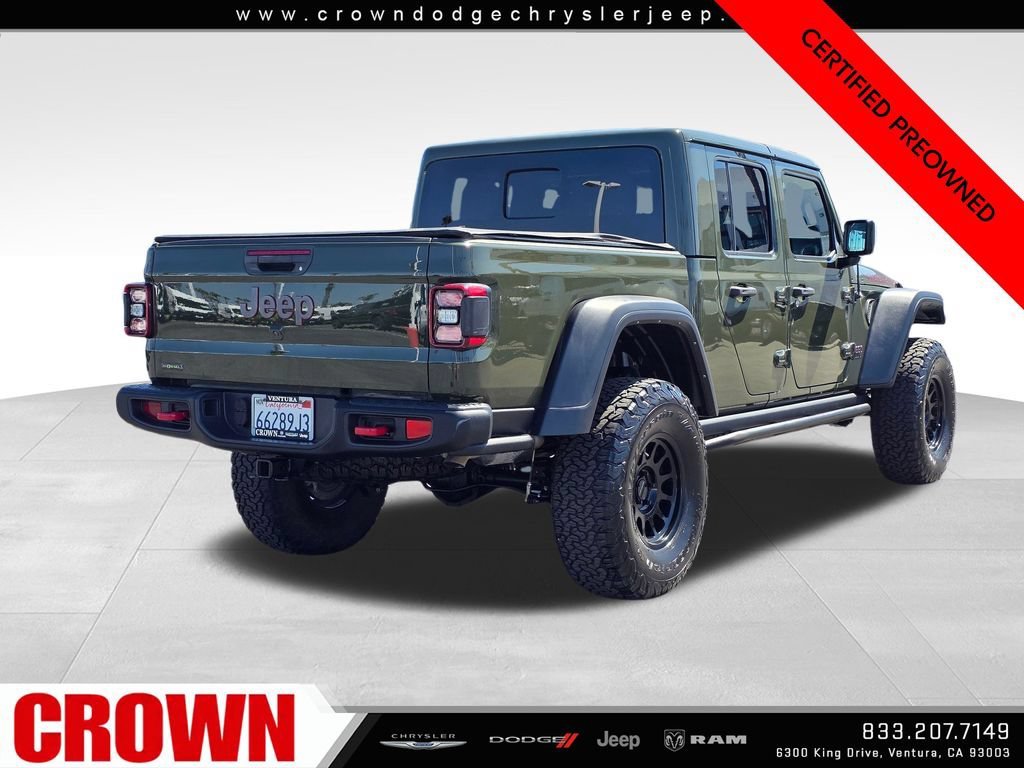 Certified 2021 Jeep Gladiator Rubicon AWD/4WD image 7