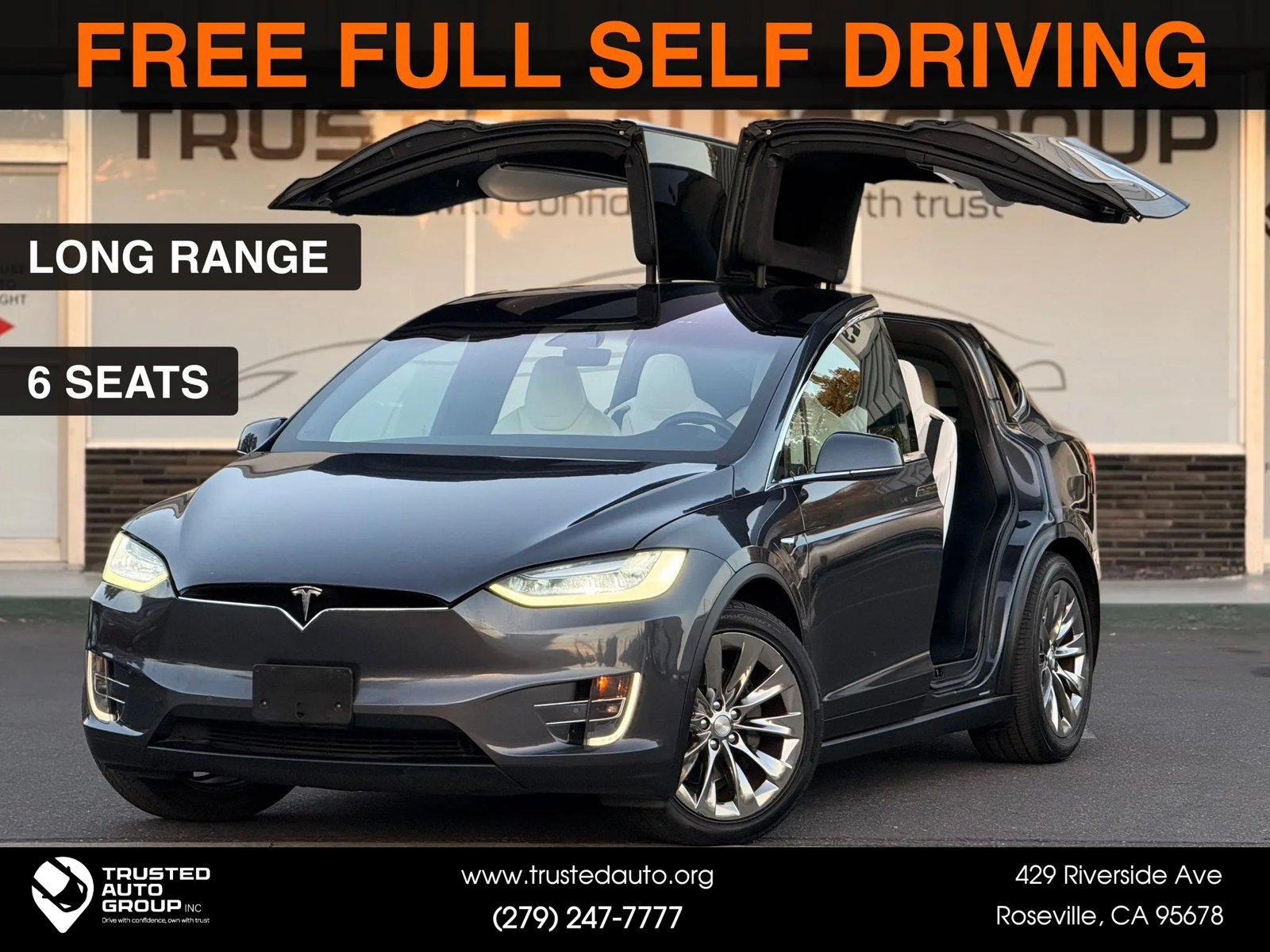 Used 2016 Tesla Model X 90D