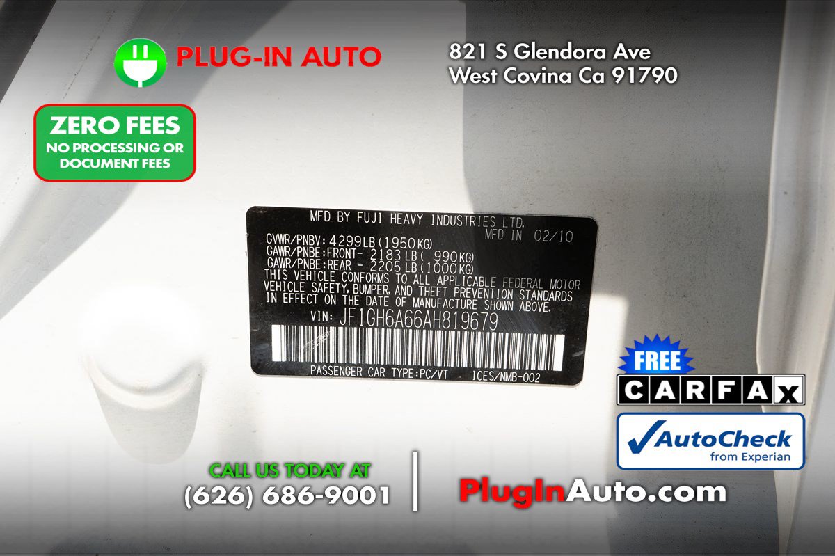 Used 2010 Subaru Impreza 2.5i AWD/4WD image 10