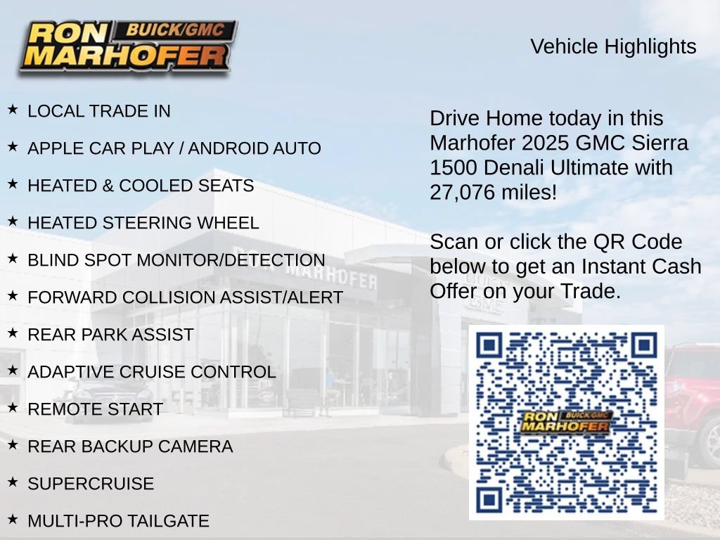 Used 2025 GMC Sierra 1500 Denali Ultimate AWD/4WD image 14