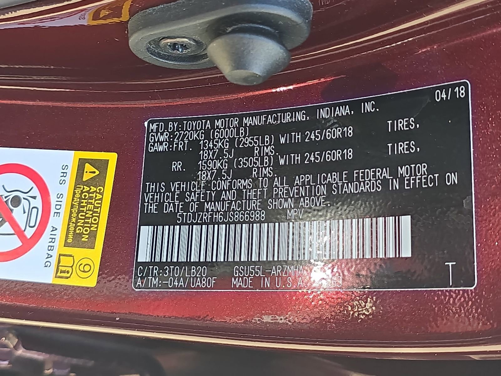 Used 2018 Toyota Highlander XLE image 43