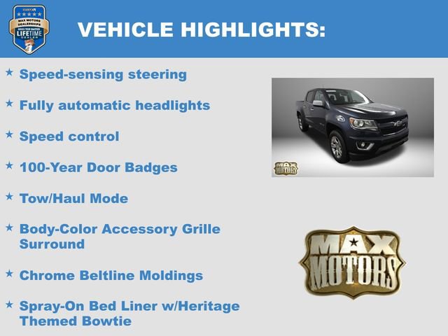 Used 2018 Chevrolet Colorado Z71 w/ Centennial Edition image 9