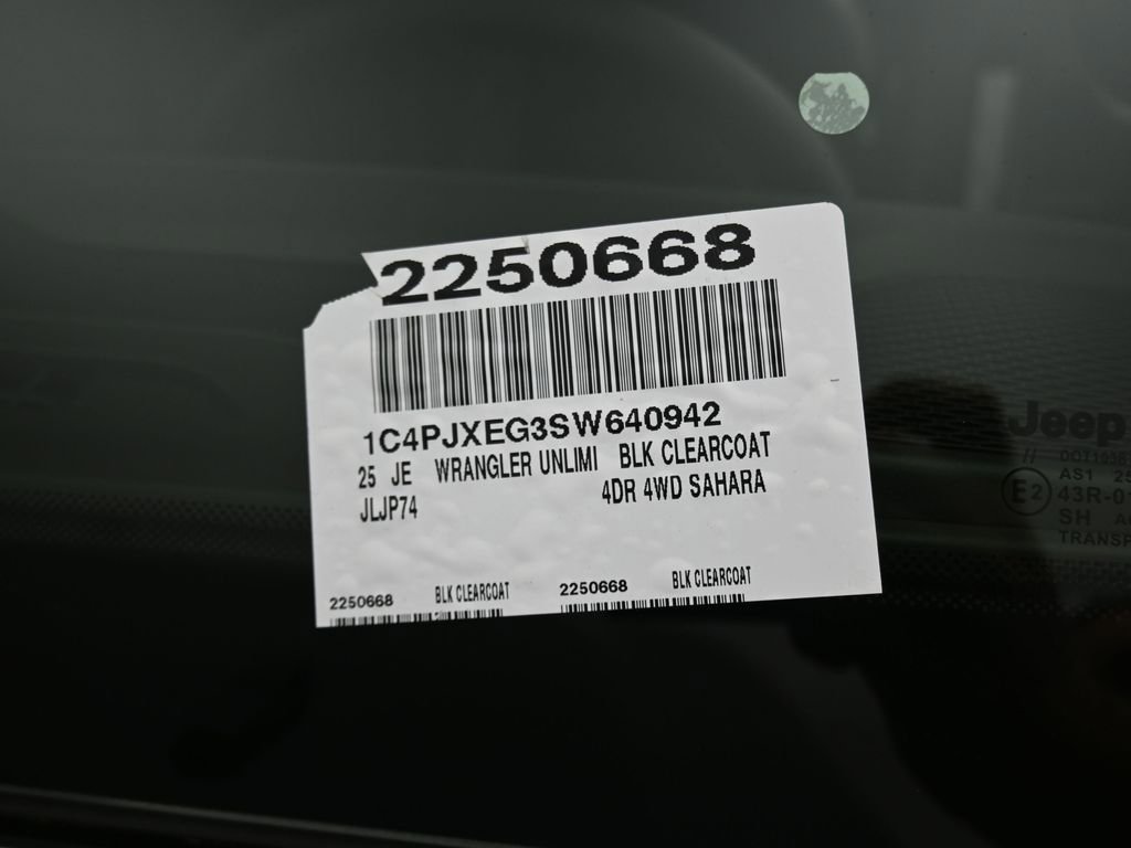 New 2025 Jeep Wrangler Sahara w/ Safety Group image 11