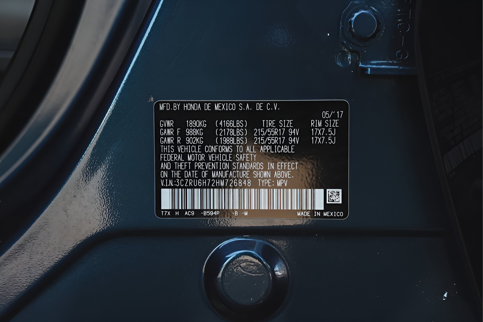 Used 2017 Honda HR-V EX-L image 28
