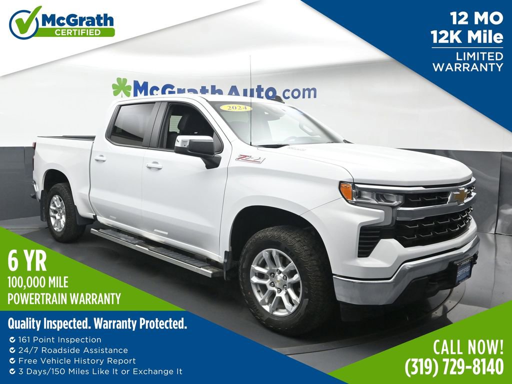 Certified 2024 Chevrolet Silverado 1500 LT w/ Z71 Off-Road Package