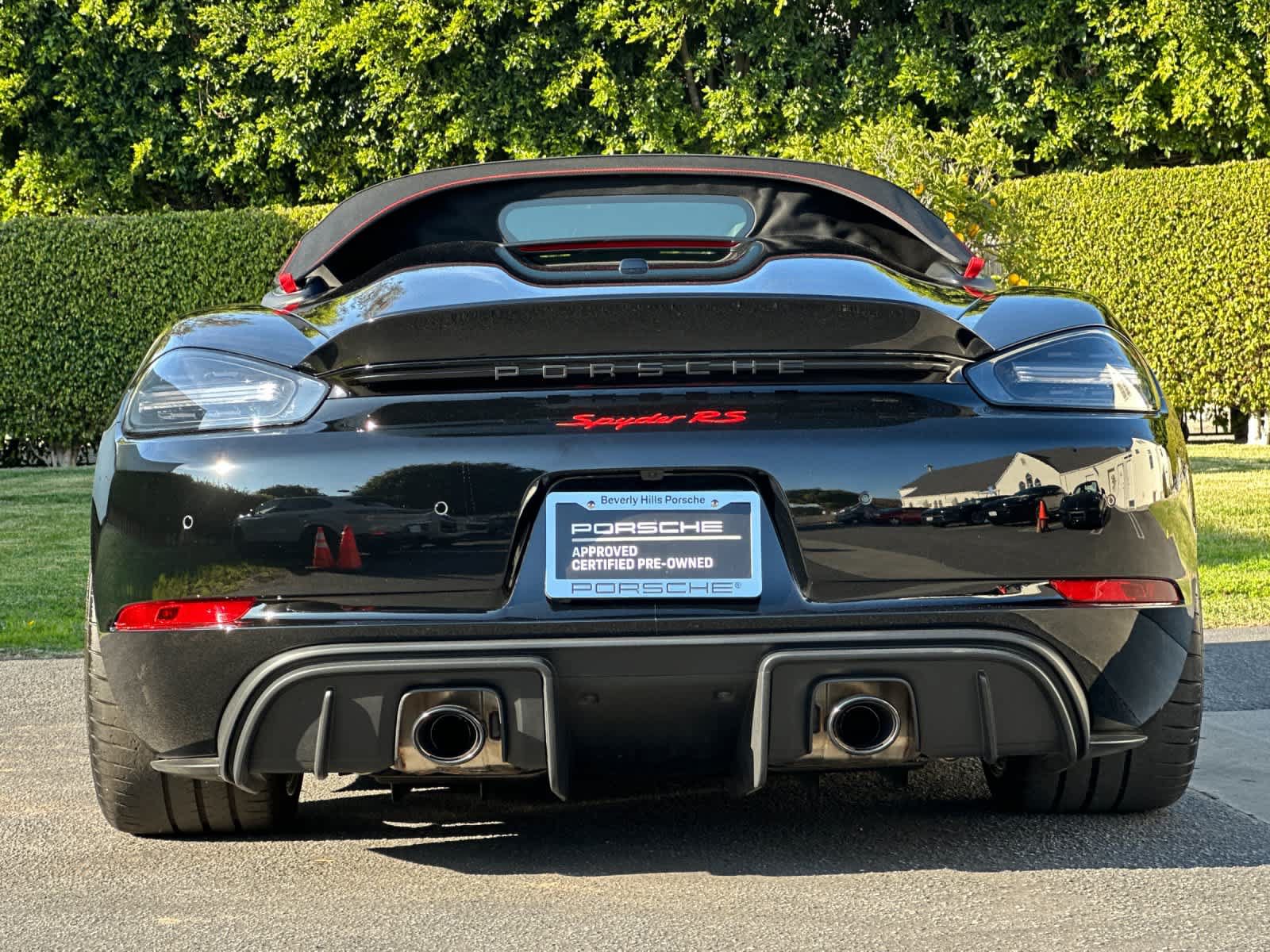Certified 2025 Porsche 718 Boxster Spyder RS RWD image 6