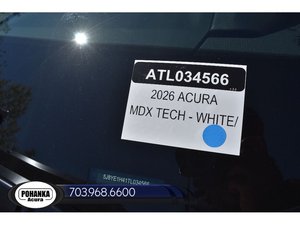 New 2026 Acura MDX w/ Technology Package AWD/4WD image 39