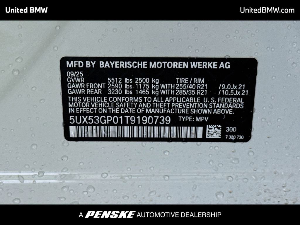 Certified 2026 BMW X3 xDrive30 w/ Premium Package image 15