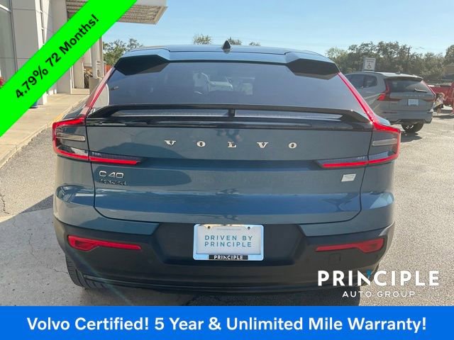 Certified 2023 Volvo C40 P8 Recharge Plus w/ Climate Package image 10