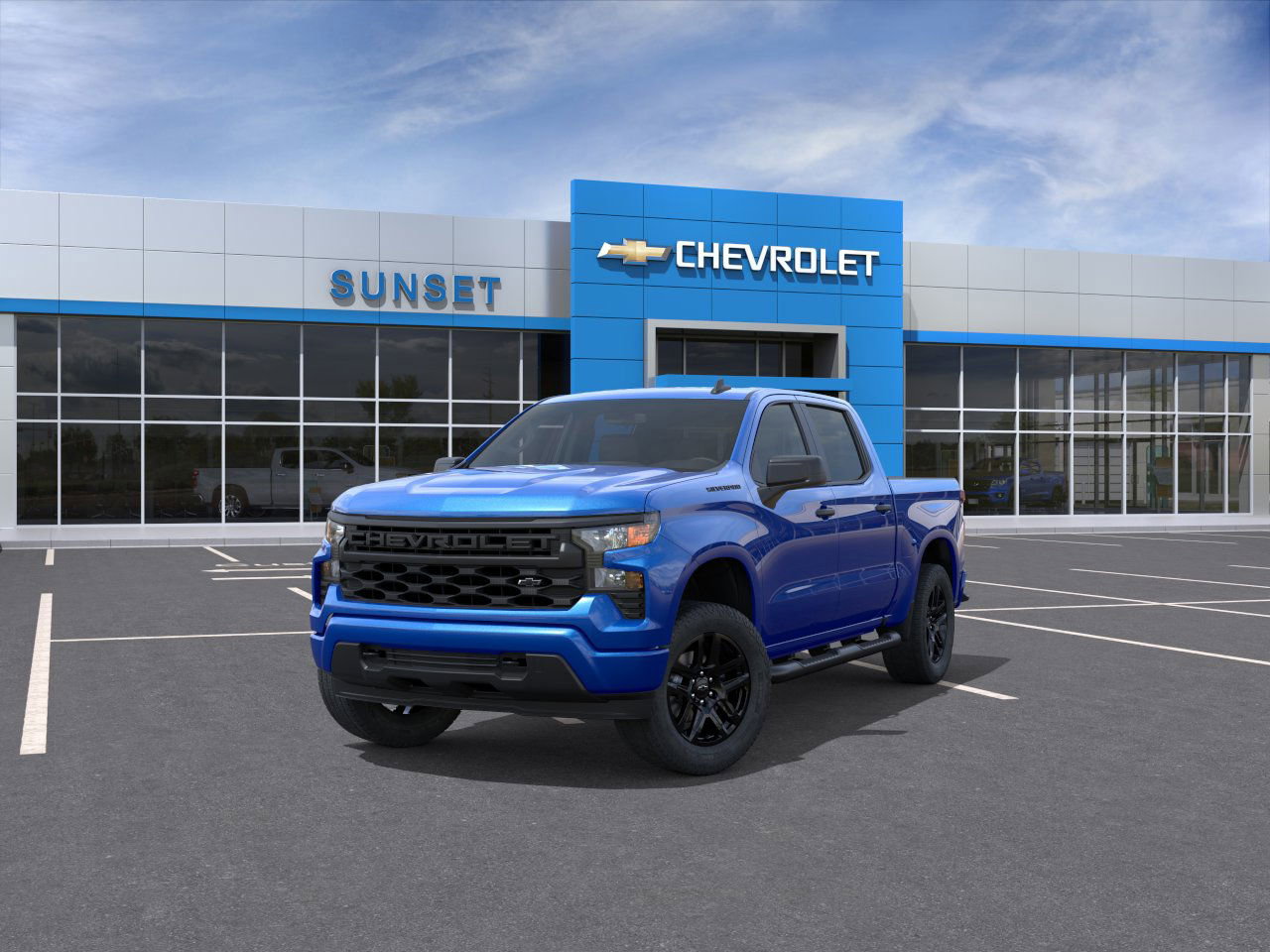 New 2026 Chevrolet Silverado 1500 Custom w/ Turbomax Blackout Package image 8