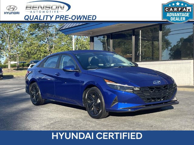 Used 2023 Hyundai Elantra Blue