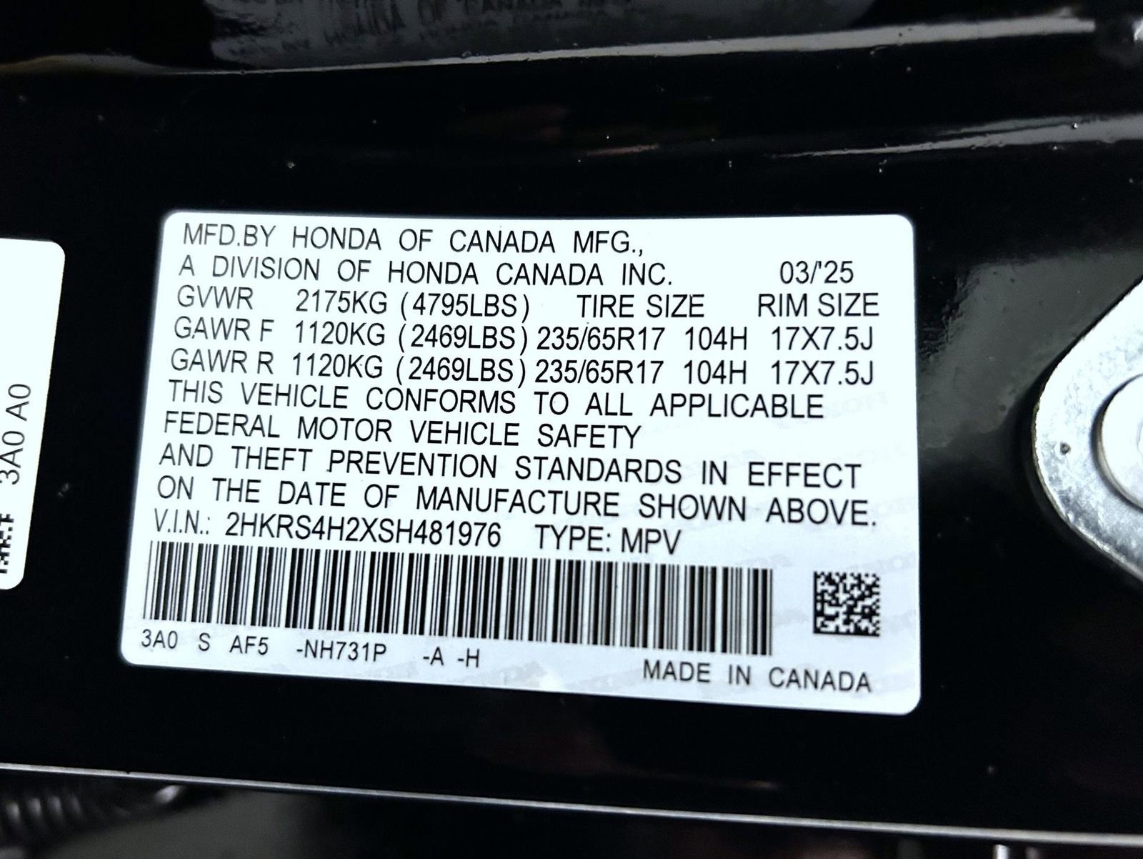 Used 2025 Honda CR-V LX image 25