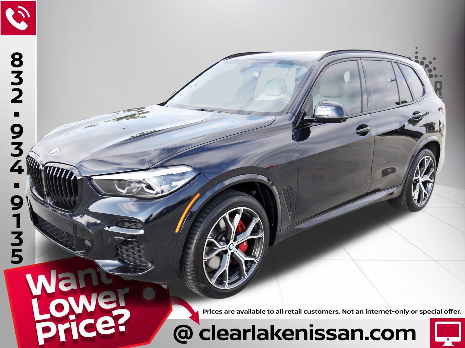 Used 2023 BMW X5 xDrive40i w/ M Sport Package image 3