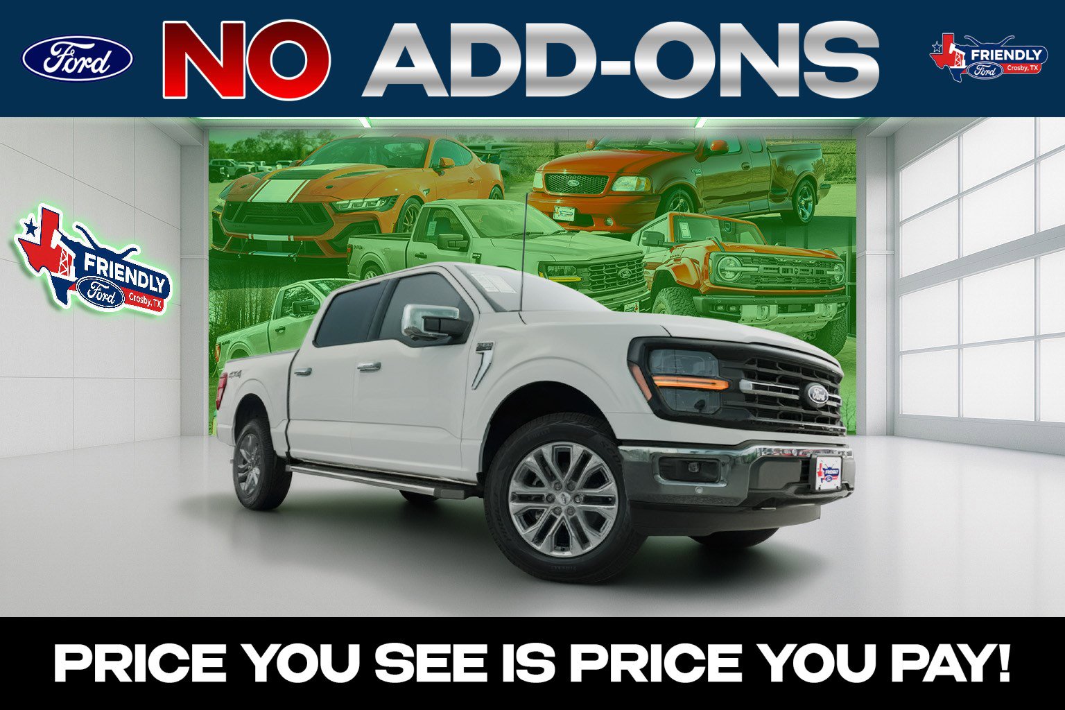 New 2026 Ford F150 XLT w/ Equipment Group 302A MID AWD/4WD image 1