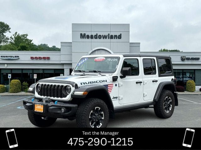 Used 2024 Jeep Wrangler Unlimited Rubicon 4xe w/ Capability Package AWD/4WD image 1