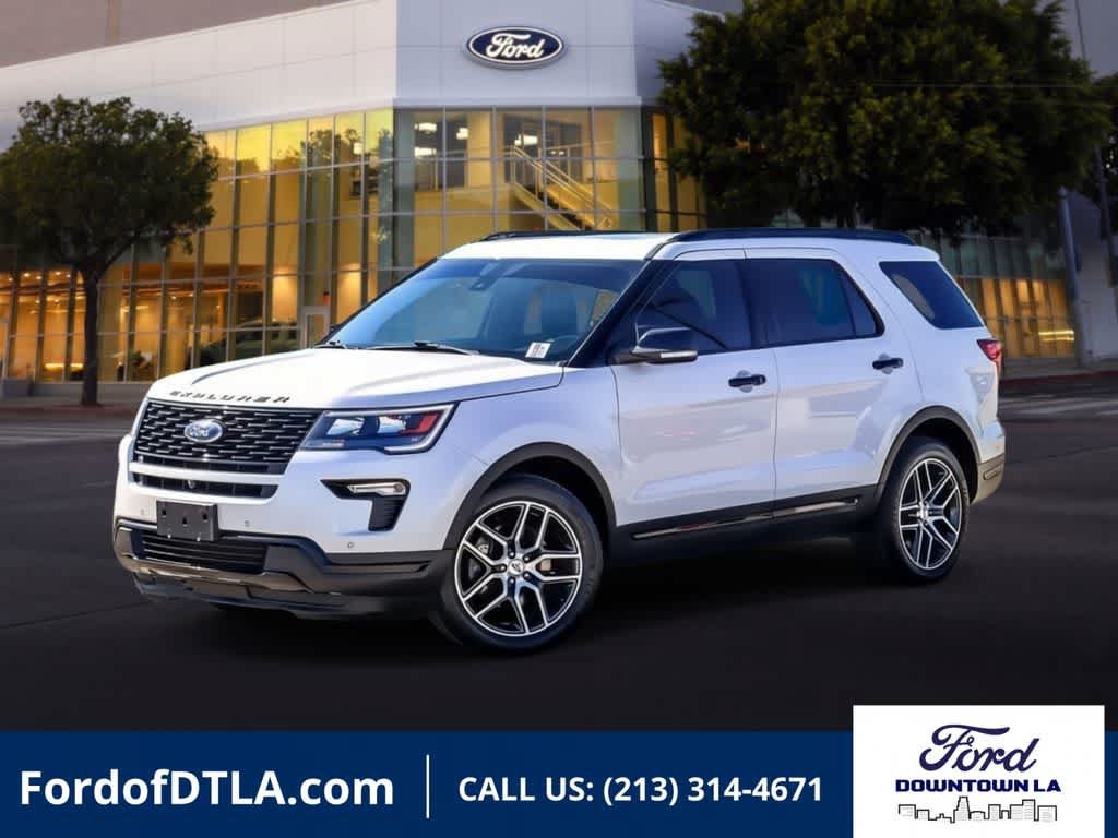 Used 2019 Ford Explorer Sport w/ Equipment Group 401A AWD/4WD image 1