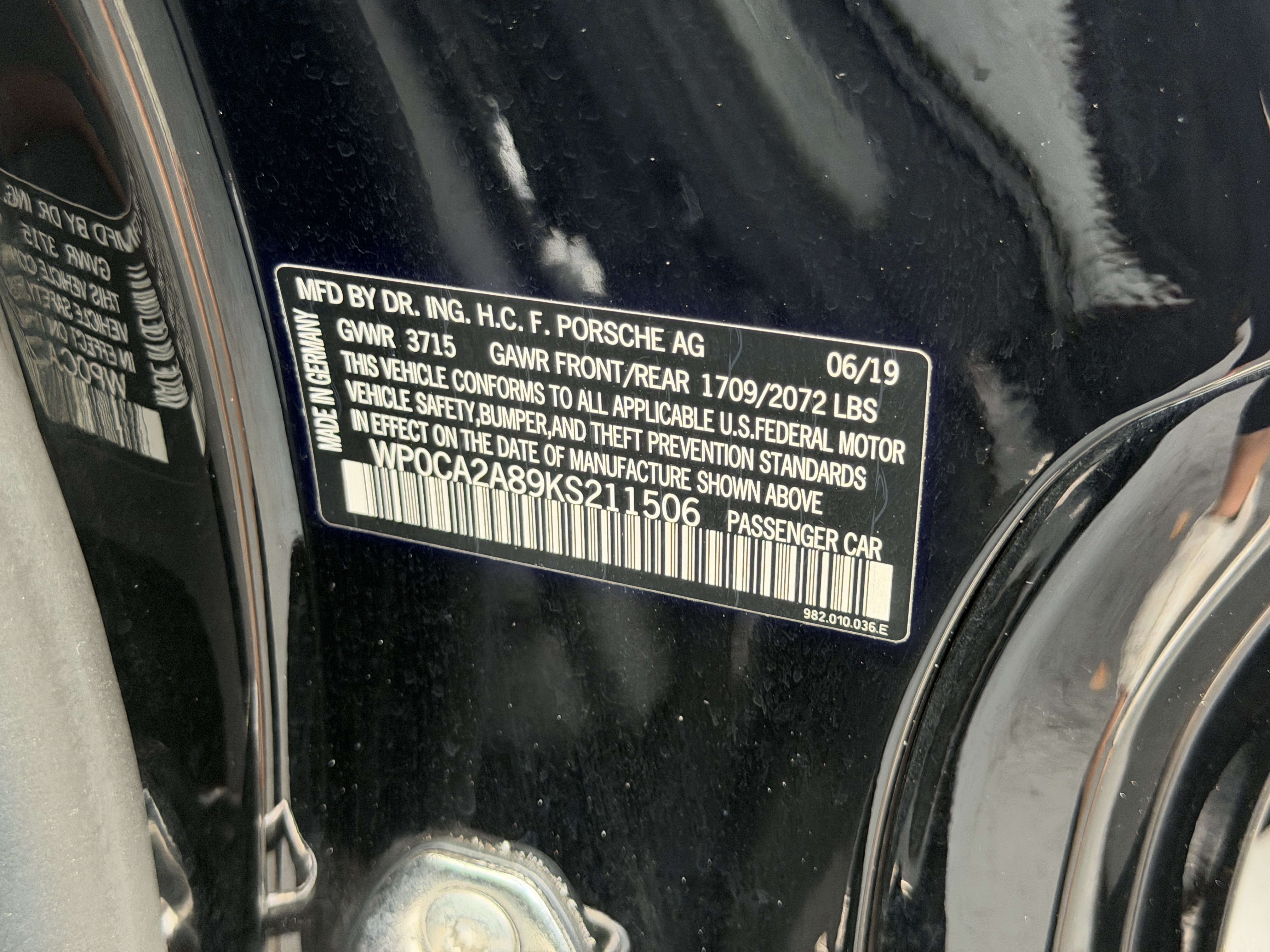 Certified 2019 Porsche 718 Boxster RWD image 23