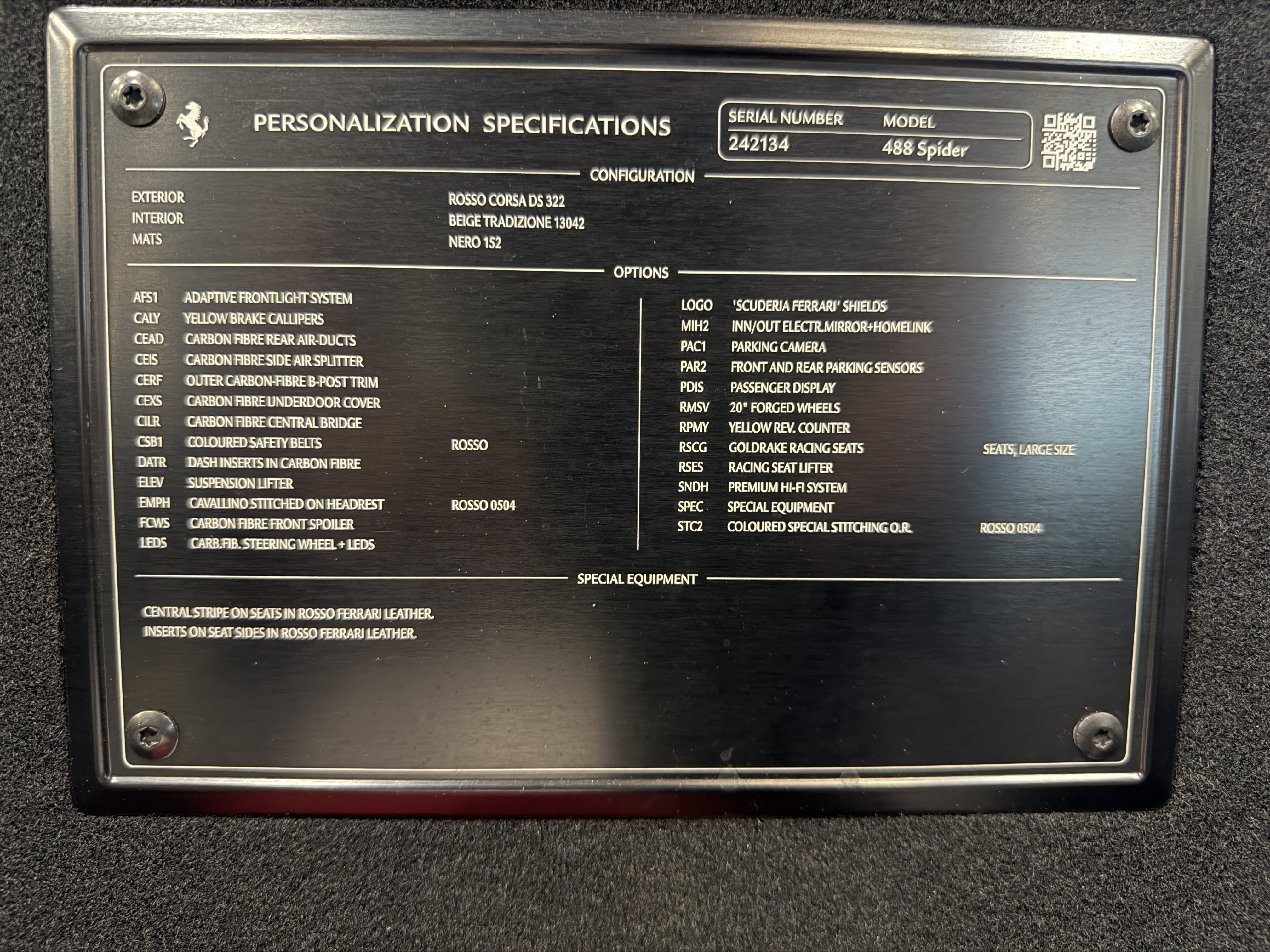 Used 2019 Ferrari 488 Spider RWD image 21