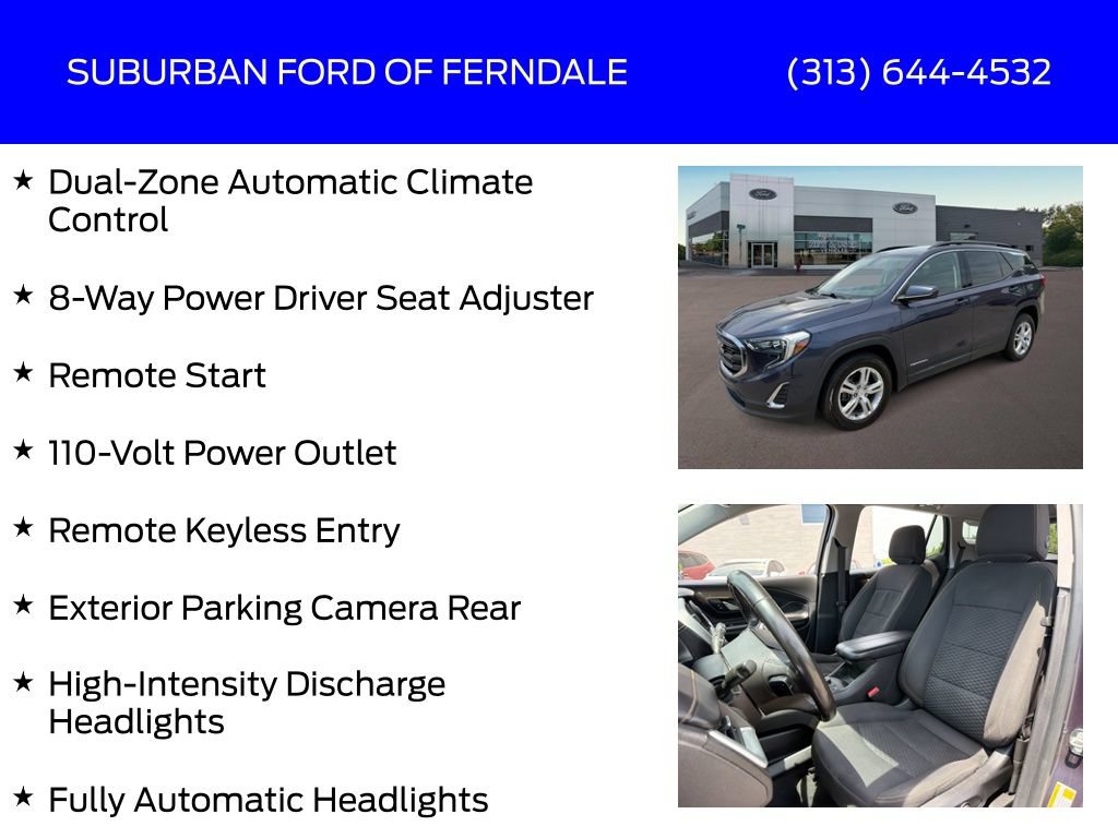 Used 2019 GMC Terrain SLE w/ Driver Convenience Package FWD image 13