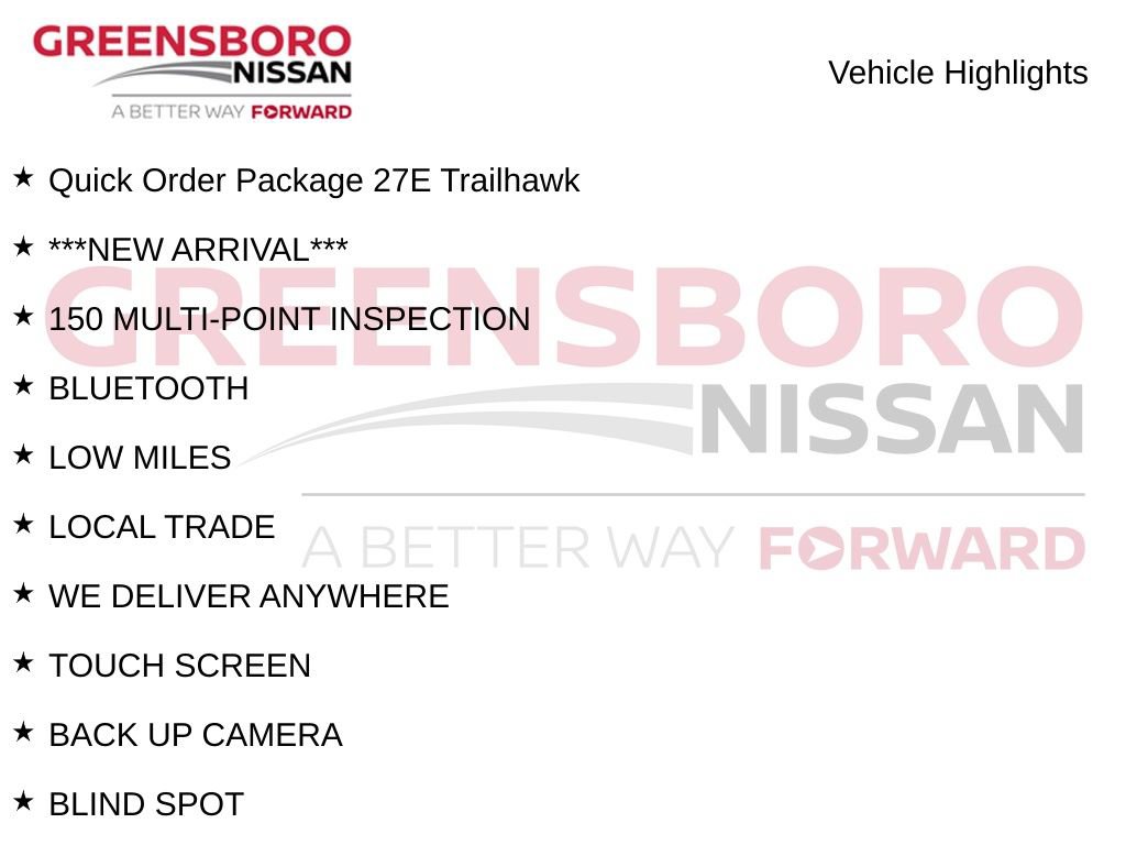 Used 2021 Jeep Cherokee Trailhawk AWD/4WD image 9