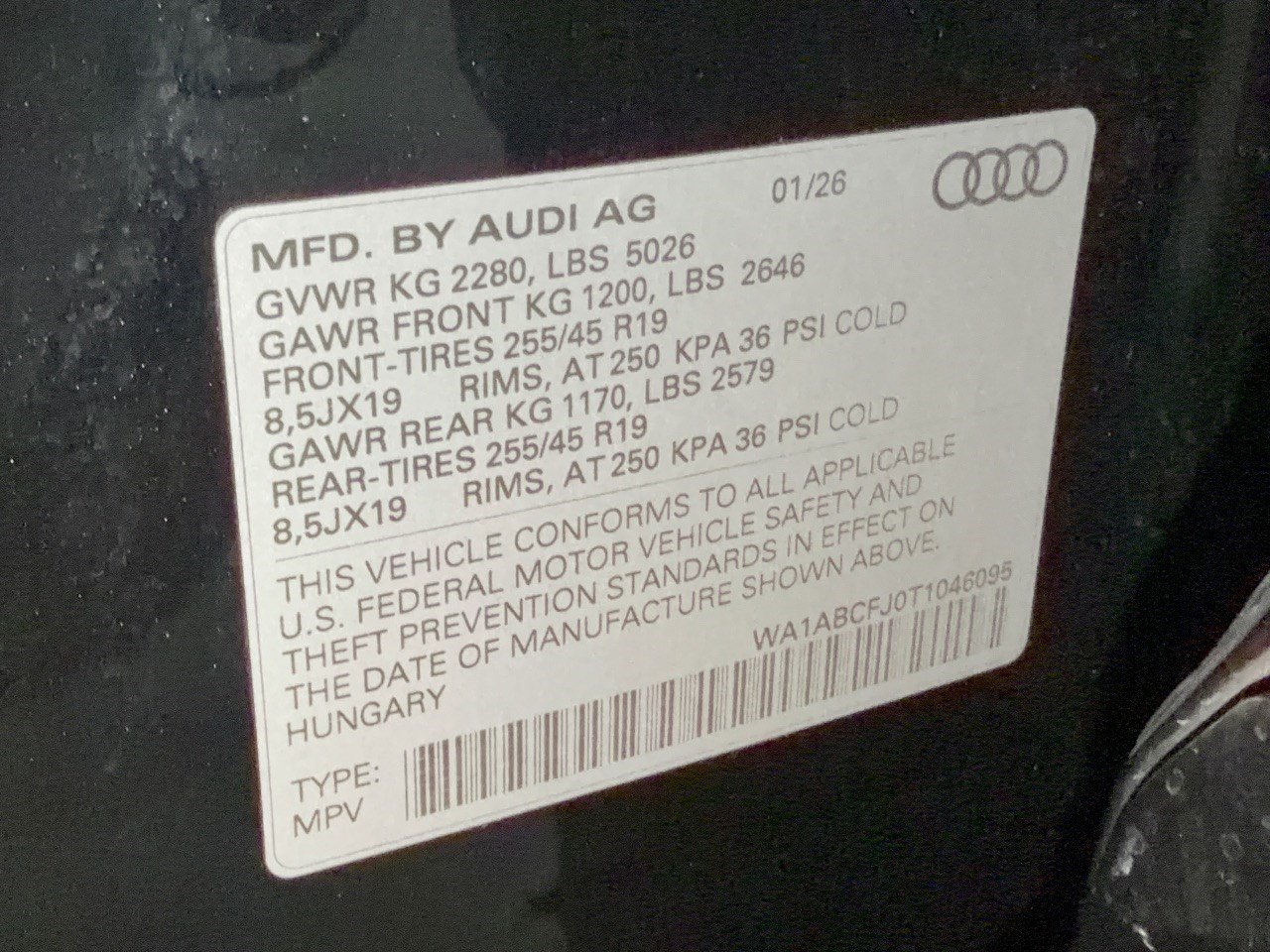 Certified 2026 Audi Q3 quattro 2.0T AWD/4WD image 31