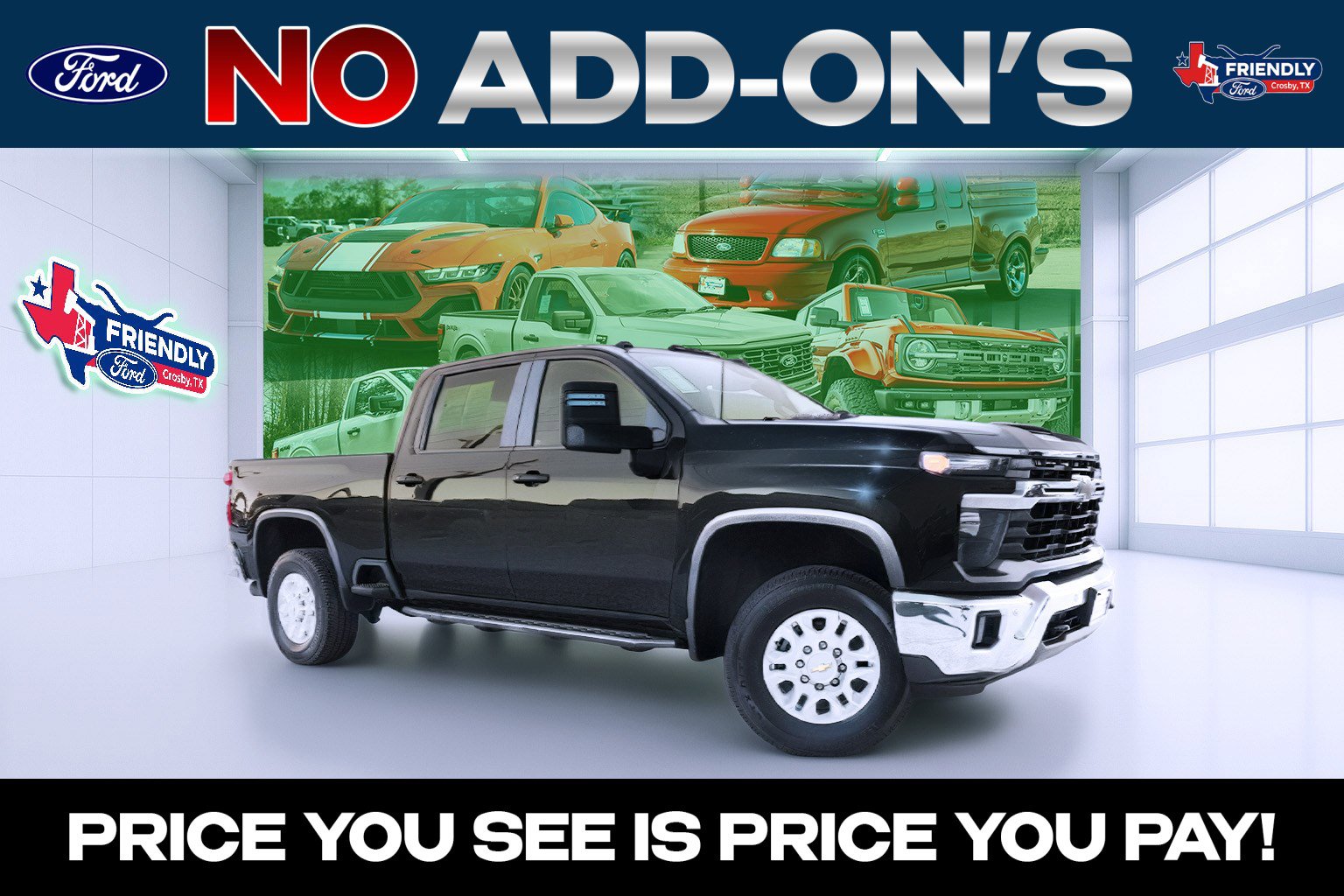 Used 2025 Chevrolet Silverado 2500 LT w/ Texas Edition image 1