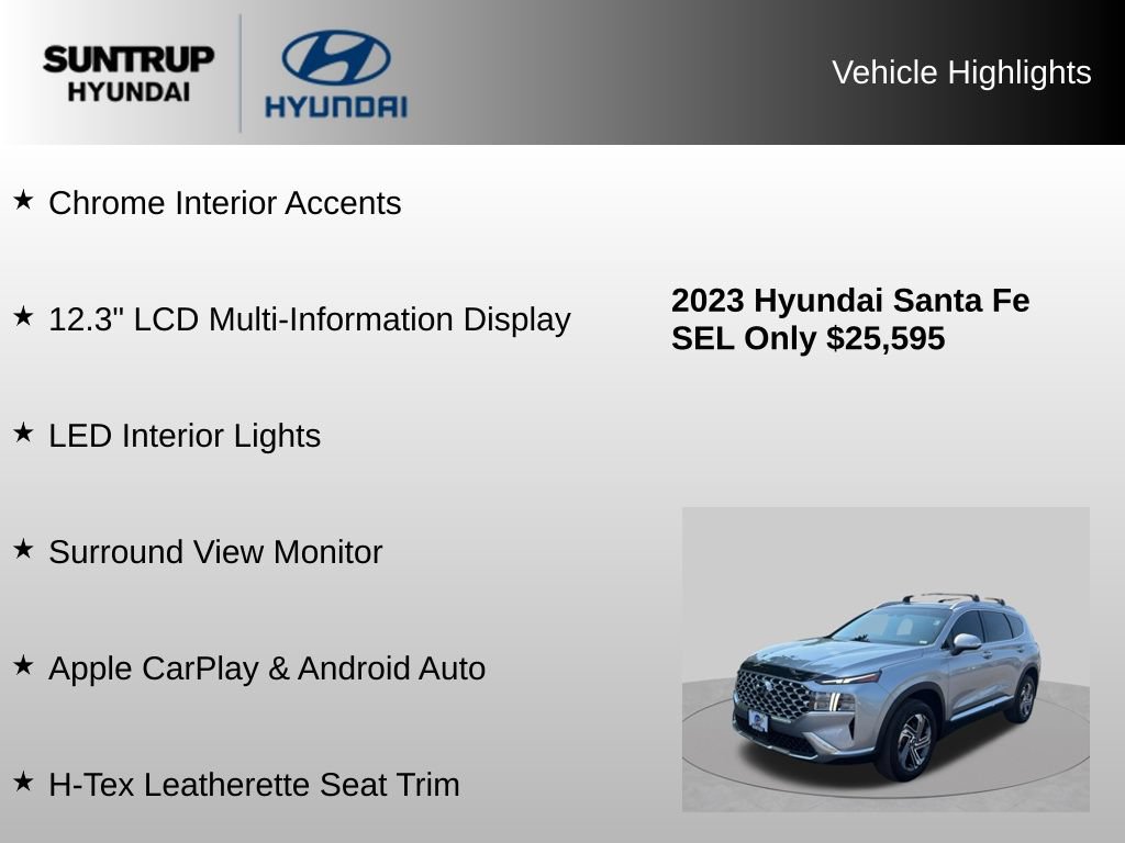 Used 2023 Hyundai Santa Fe SEL w/ Premium Package AWD/4WD image 30