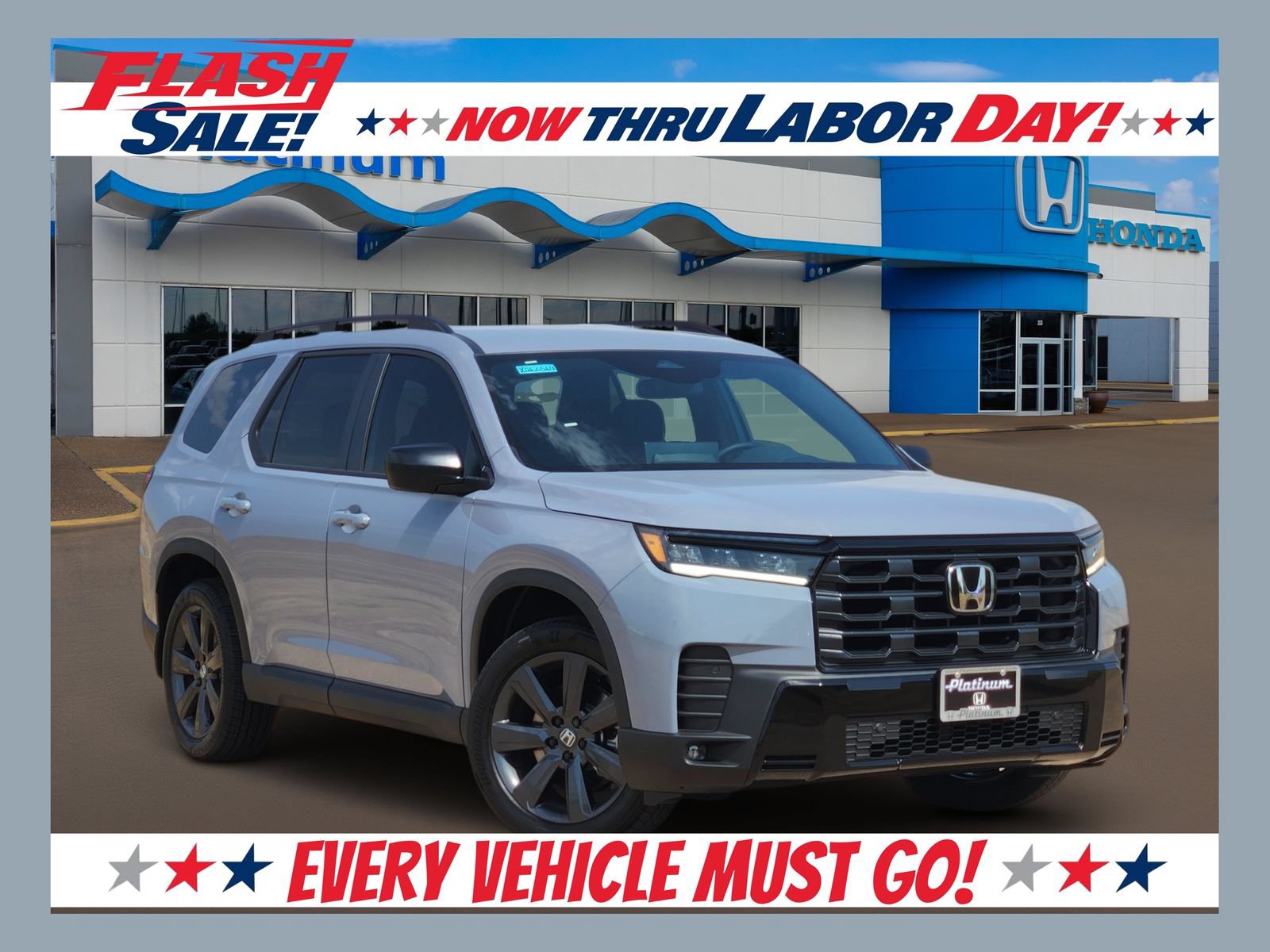 New 2026 Honda Pilot Sport