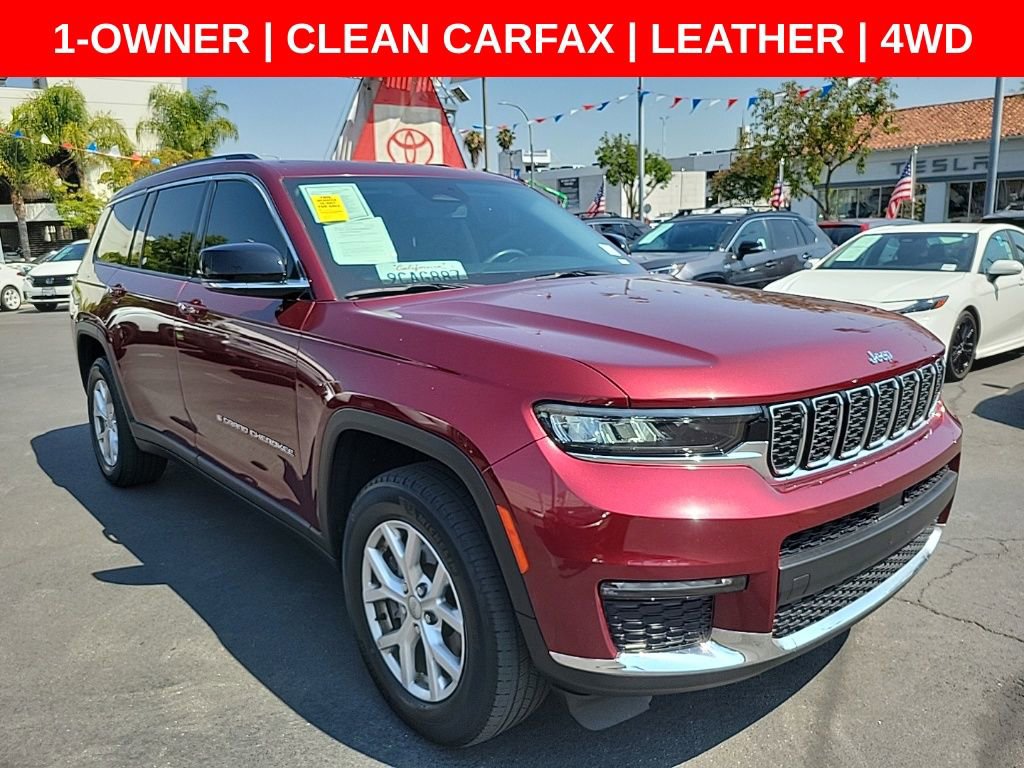Used 2022 Jeep Grand Cherokee L Limited AWD/4WD image 1