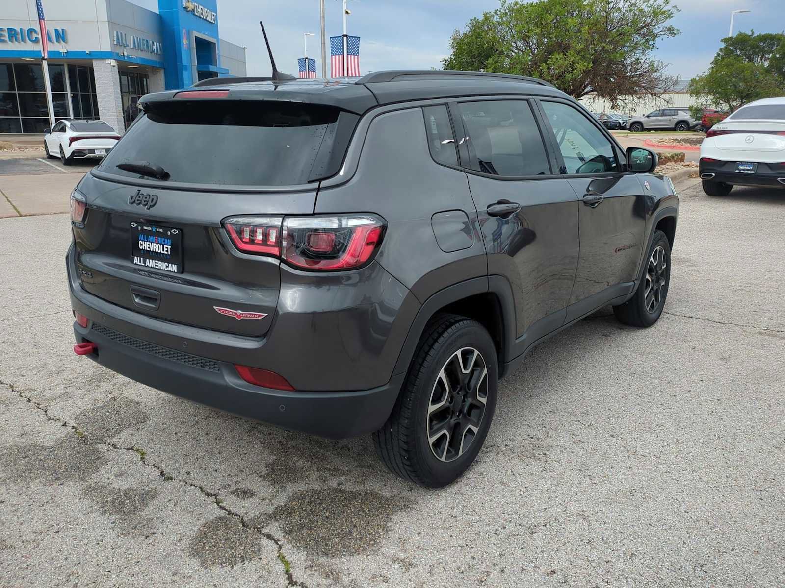 Used 2021 Jeep Compass Trailhawk AWD/4WD image 8