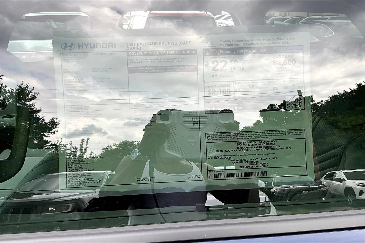 New 2027 Hyundai Palisade SEL FWD image 14
