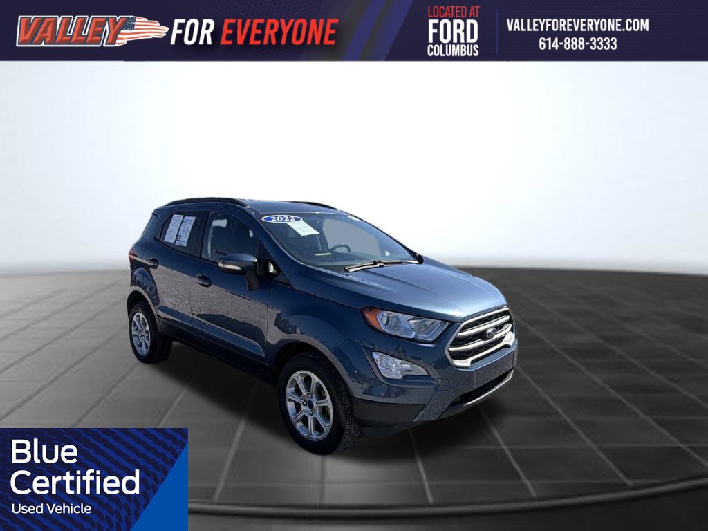 Certified 2022 Ford EcoSport SE w/ Interior Protection Package