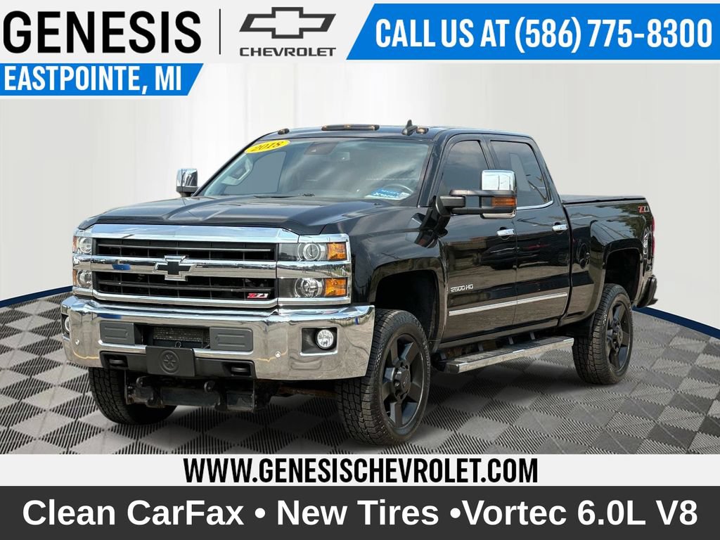 Used 2018 Chevrolet Silverado 2500 LTZ w/ Vortec Plus Package AWD/4WD image 1