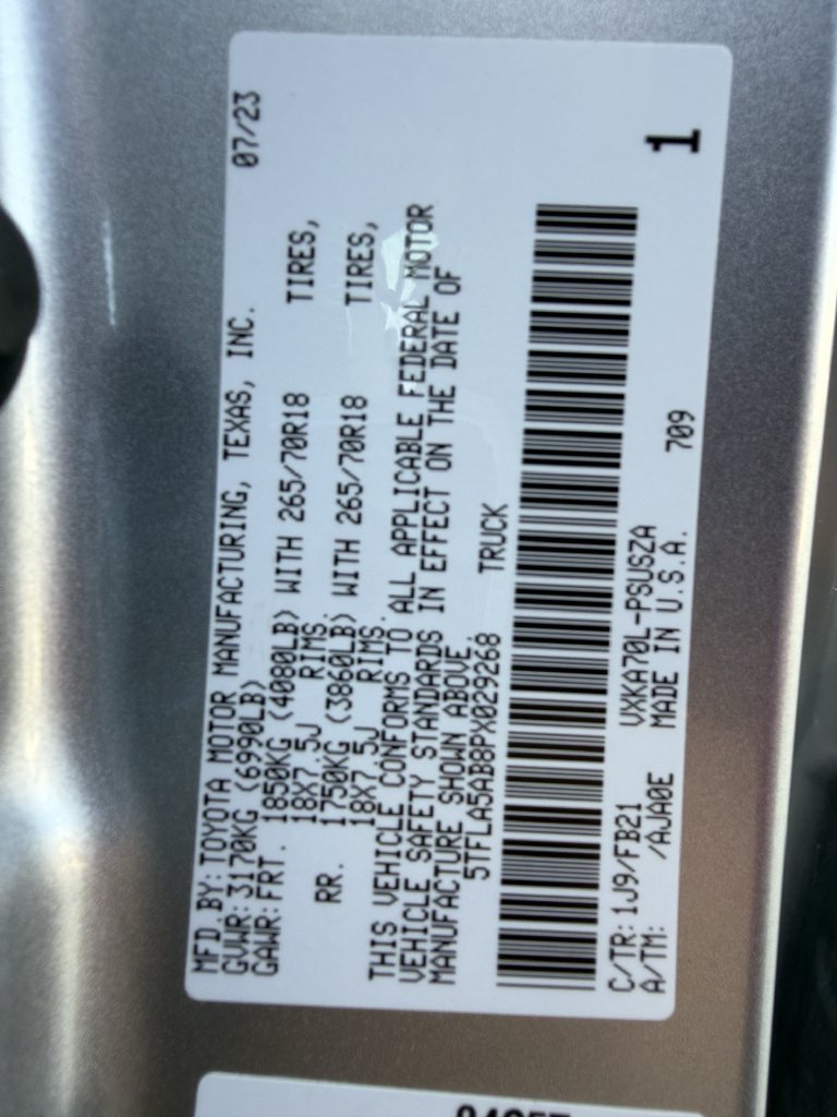 Used 2023 Toyota Tundra SR5 RWD image 29
