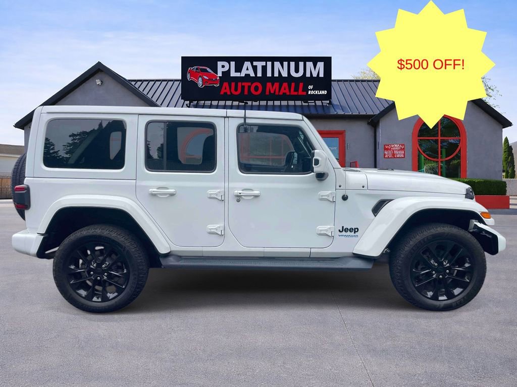 Used 2021 Jeep Wrangler Unlimited Sahara AWD/4WD image 5