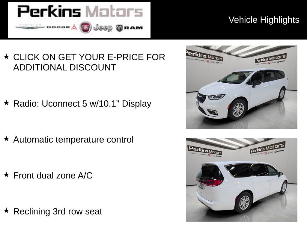 Used 2024 Chrysler Pacifica Touring-L FWD image 7