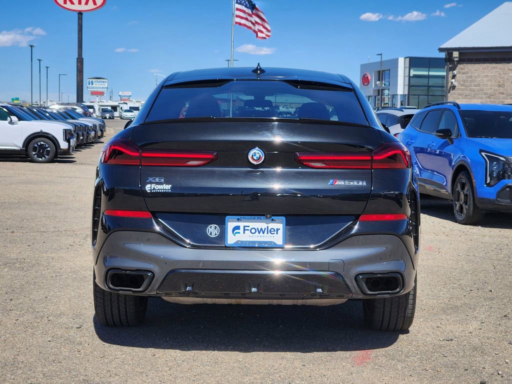 Used 2023 BMW X6 M50i w/ Executive Package image 12